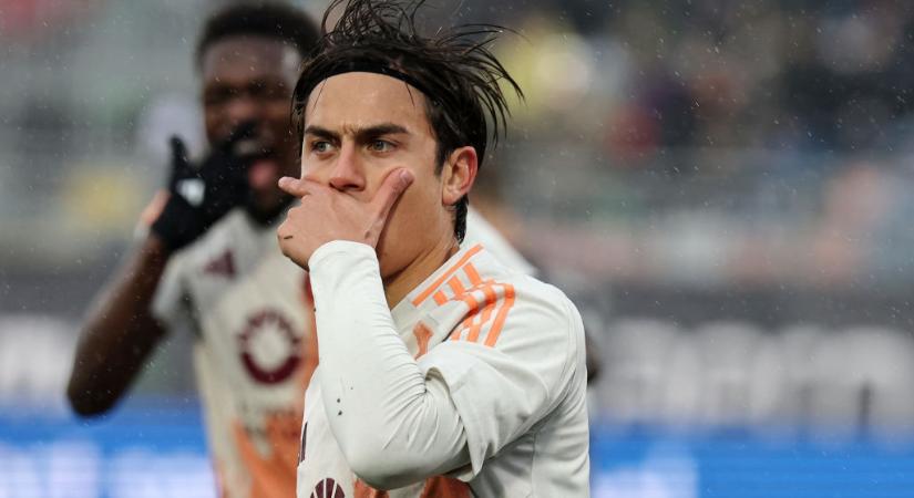 Serie A: Dybala góljával nyert idegenben az AS Roma! – videóval