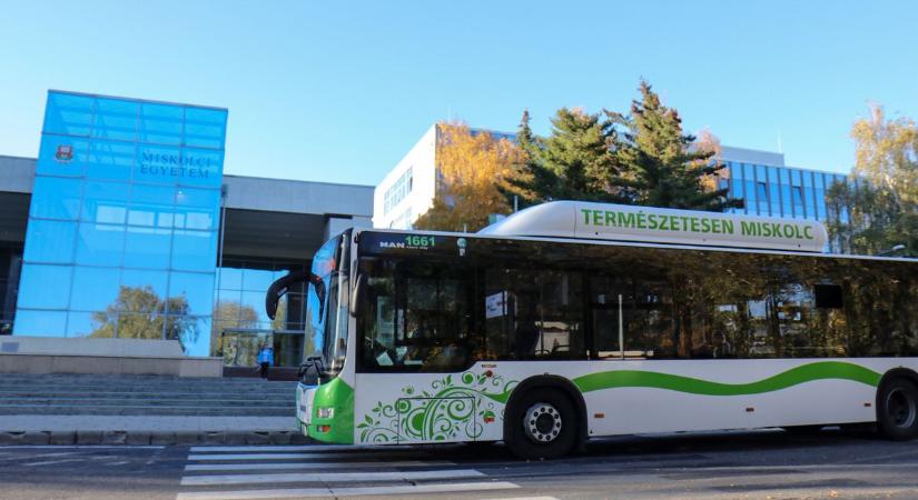 Fontos: változik a miskolci egyetemi busz menetrendje!