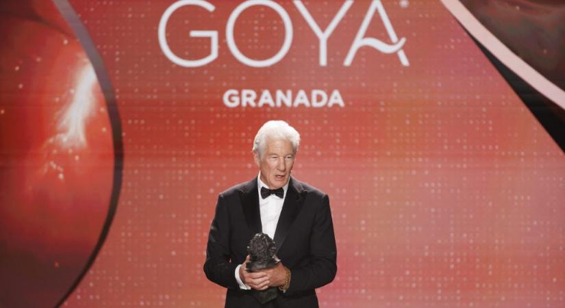 Richard Gere átvette a Goya-díjat, majd beszólt Trumpnak