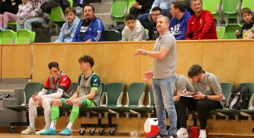 Futsal: a Haladás VSE a Rubeola vendégeként lép pályára