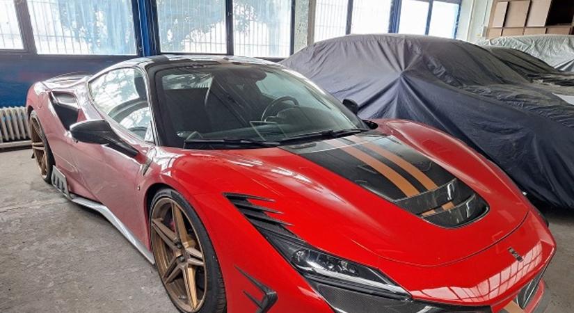 Tűzpiros Ferrari féláron? A NAV árverésén bármi megtörténhet