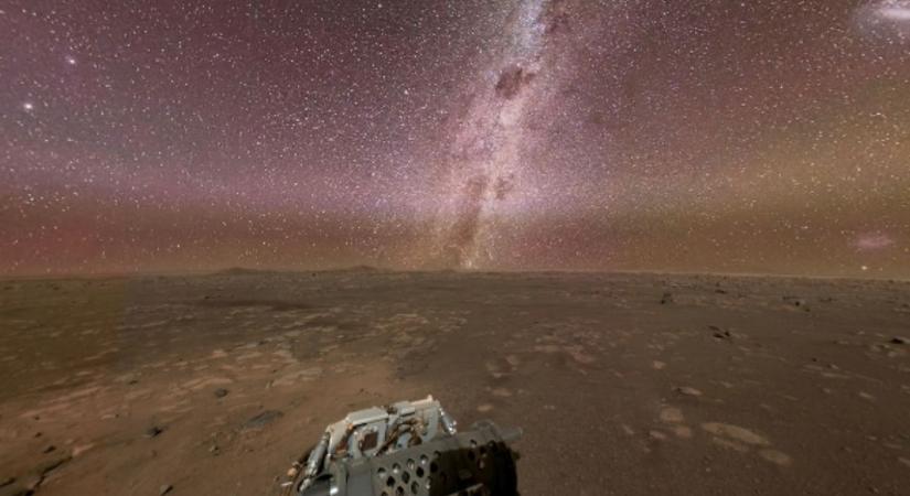 Ilyen a marsi éjszaka a Curiosity rover 360 fokos videója szerint