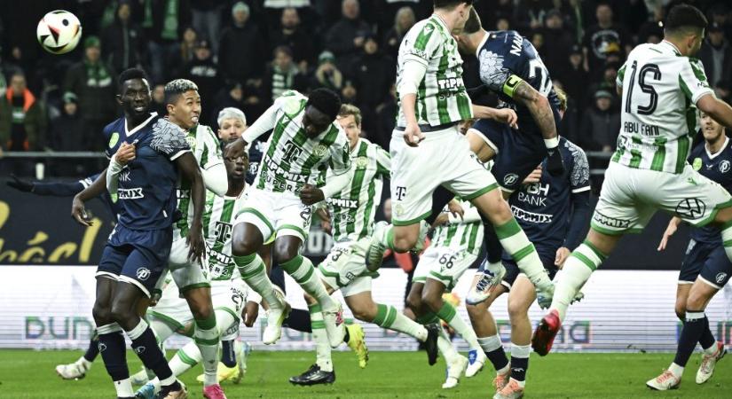 Nagy bajban van a Ferencváros, lecsúszott az első helyről: 1-0-ra győzött a Puskás Akadémia