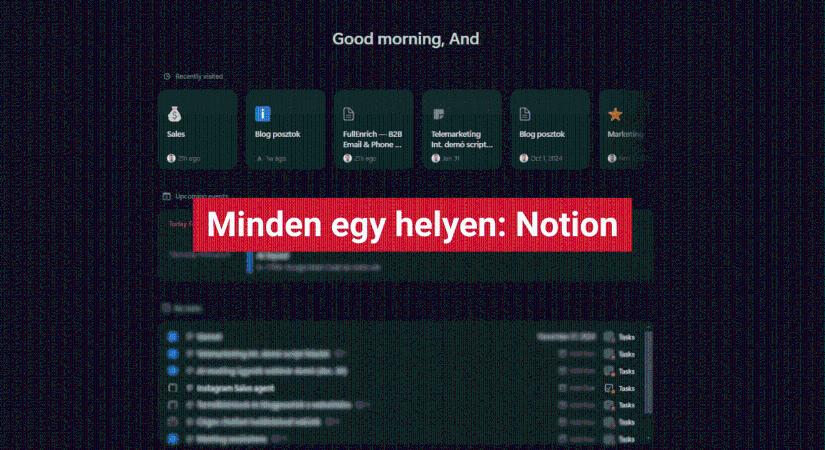 Hogyan építs hatékony rendszert a Notion segítségével?