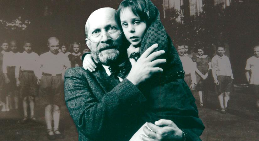 Önként vonult a gázkamrába 200 gyermekével együtt: ő volt Janusz Korczak