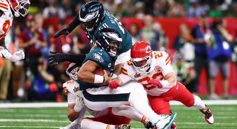 Elmaradt a történelmi tripla a Super Bowlon, az Eagles hengerelt a Chiefs ellen