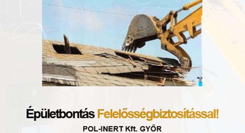 Pol-Inert Kft. – Épületbontás, törmelék újrahasznosítása