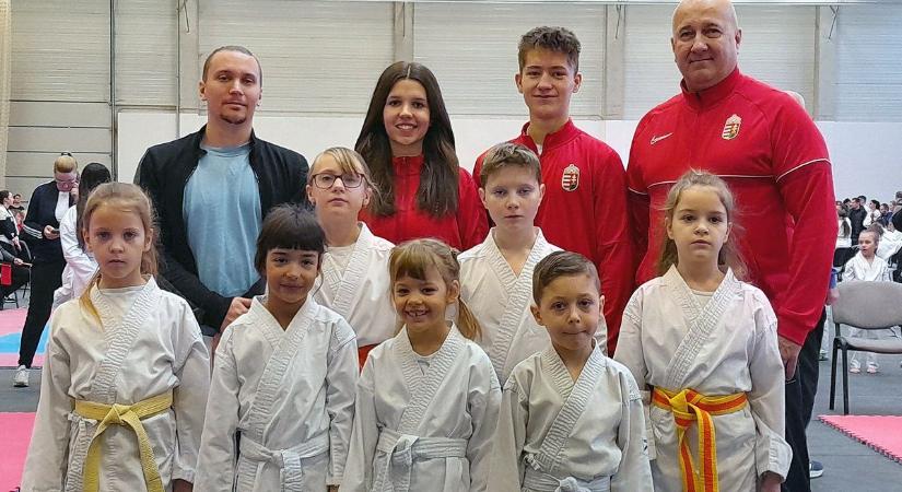 Négy karate-arany Úrhidára, abszolút kategória győzelemmel