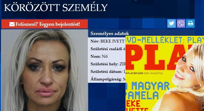 Körözést adott ki a rendőrség Beke Ivett, az ismert debreceni Playboy-nyuszi ellen