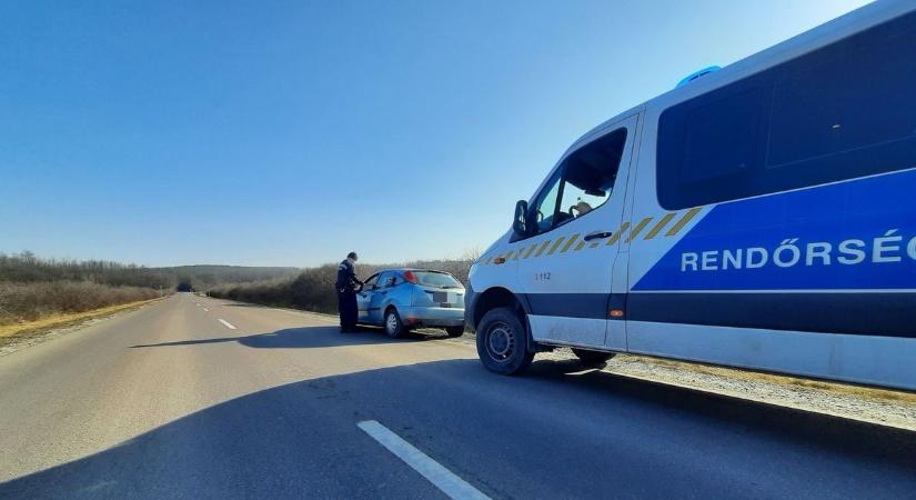 A feledékeny autósok királyát csíphették meg Egerszalók és Verpelét között