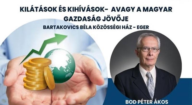 Bod Péter Ákos lesz a VOSZ Páholy vendége Egerben