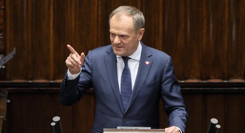 Drasztikus válasz a Donald Tusk kormánya ellen államcsíny gyanújával indult eljárásra