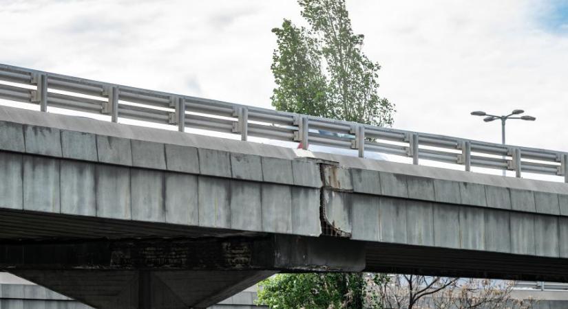 Néhány hét múlva kezdődik a Flórián téri felüljáró felújítása, sokáig lezárásokra kell készülni