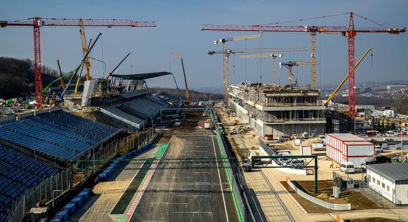 Így néz ki most a „szétbombázott” Hungaroring újjáépítése