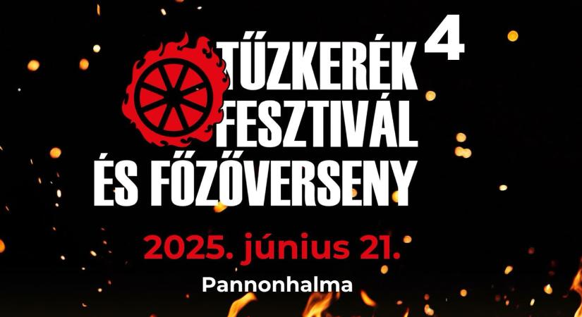 Tűzkerék Fesztivál és Főzőverseny 2025 Pannonhalma