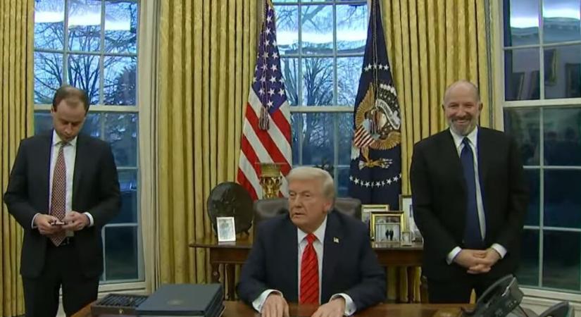 Trump: „Ha az összes túsz nem szabadul ki szombat délig, utána elszabadulhat a pokol”