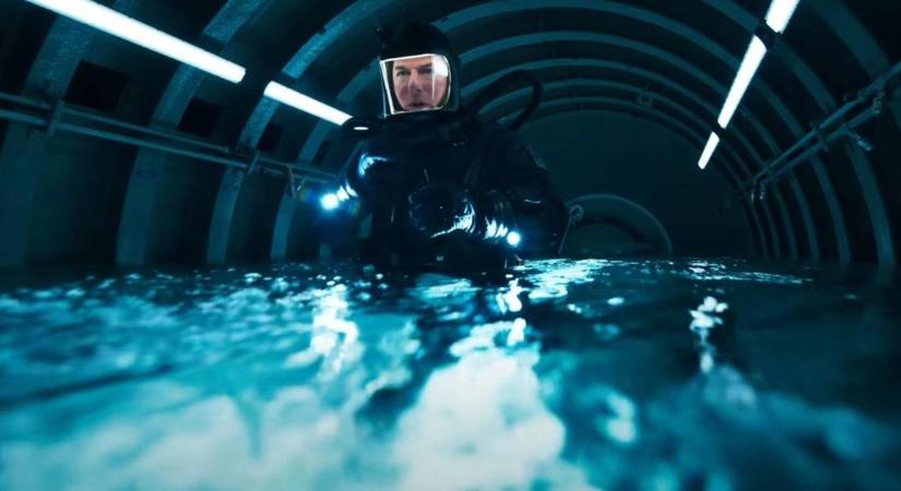 Tom Cruise életveszélyes merülést vállalt be a közelgő Mission: Impossible-filmben