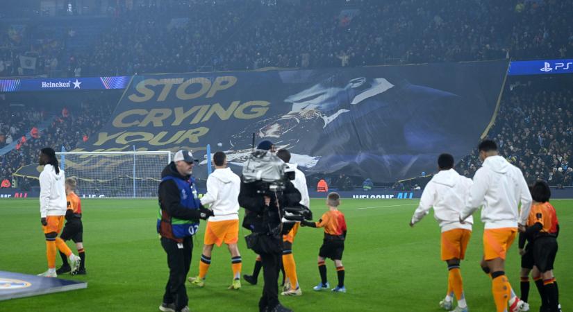 Ne sírj tovább! – A City drukkerei Vinícius Jr-t gúnyolták