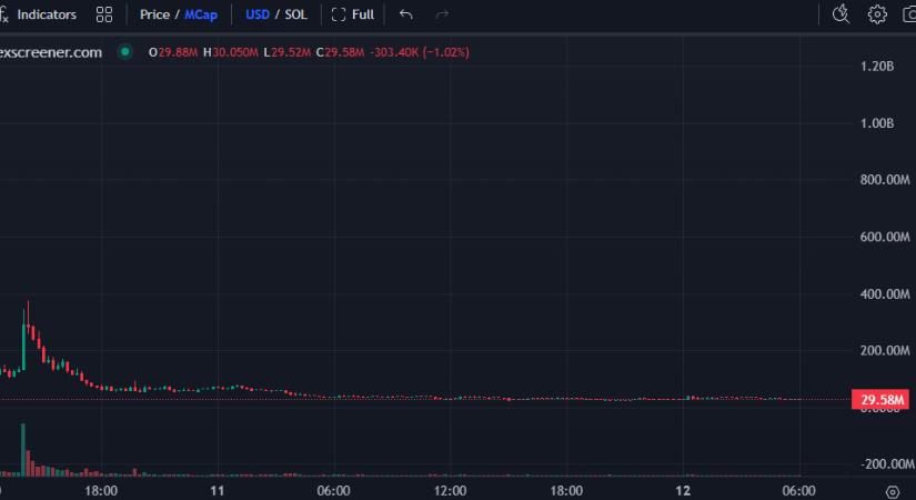 Az első állami mémcoin bukása: 24 óra alatt 95%-ot esett a Közép-afrikai Köztársaság tokenjének árfolyama