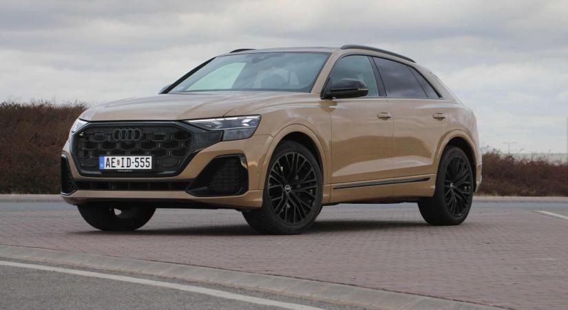 A család szolgája, az autópályák királya – Audi Q8 TDI teszt