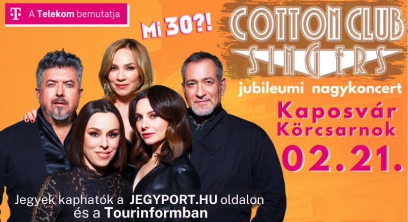 Zenei csemegét hoz Kaposvárra a Cotton Club Singers