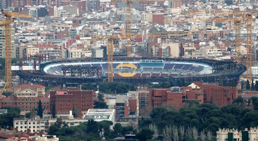 Májusban már a újjáépült stadionjában fogadhatja a Barcelona a Real Madridot