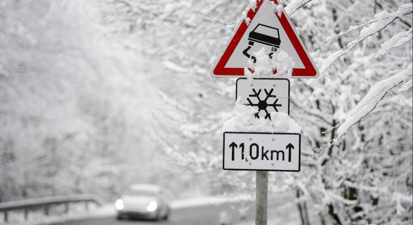 A havazás mellett ónos eső is érkezhet Zalába