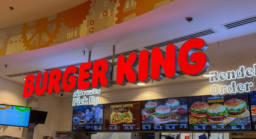 Bejött a Burger Kingnek a ráncfelvarrás és a 400 forintos Whopper