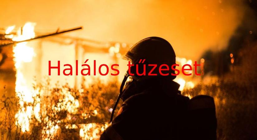 Tragédia: halálos tűzeset történt Tiszanagyfaluban