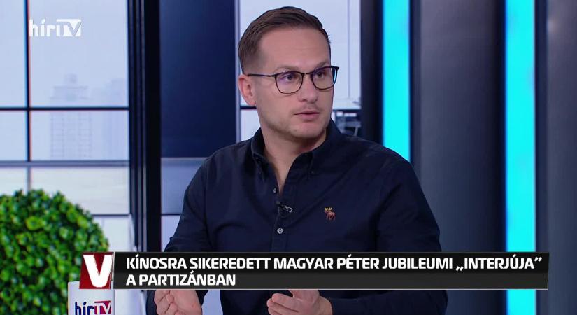 Vezércikk - Kínosra sikerült Magyar Péter Partizánnak adott „interjúja”  videó