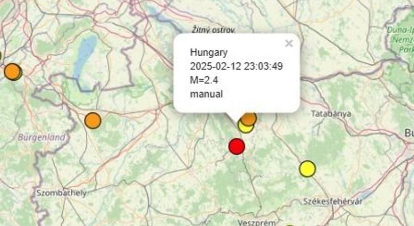 Földrengés volt az éjjel Magyarországon