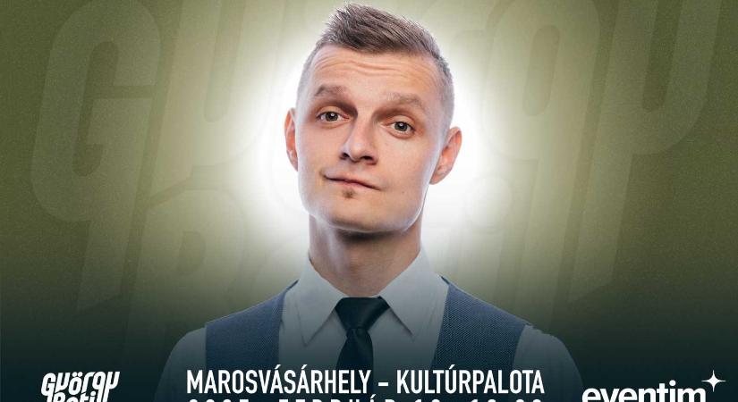 Akkufeszültség alacsony – György Botond önálló stand up estje Marosvásárhelyen