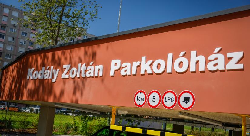 Változások a Kodály Zoltán Parkolóház működésében