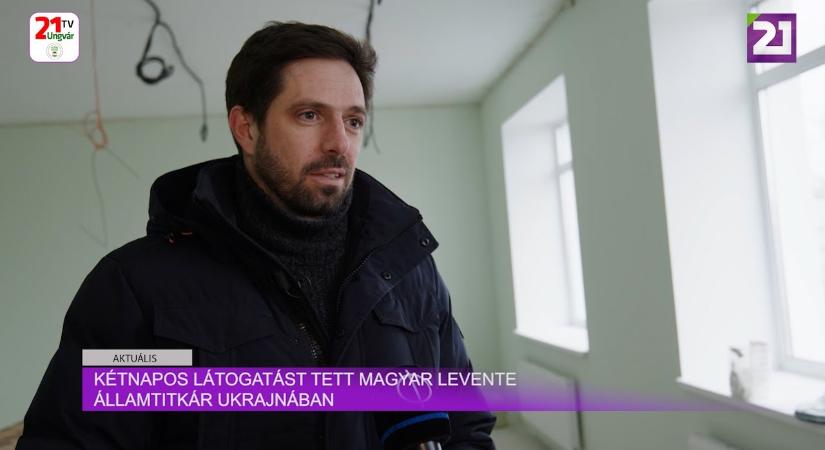 Aktuális (2025.02.13) Kétnapos látogatást tett Magyar Levente államtitkár Ukrajnában (videó)