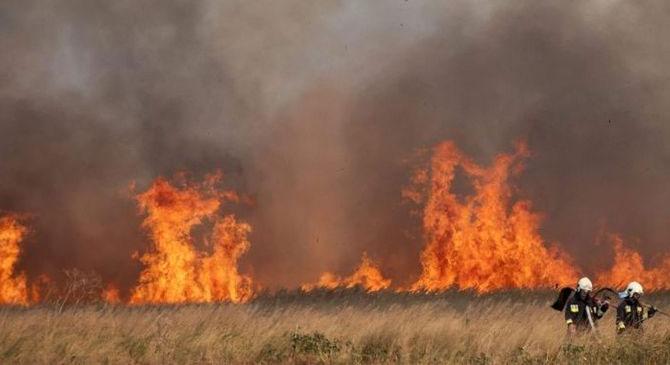 Szabadtéri tüzekhez riasztották a tűzoltókat