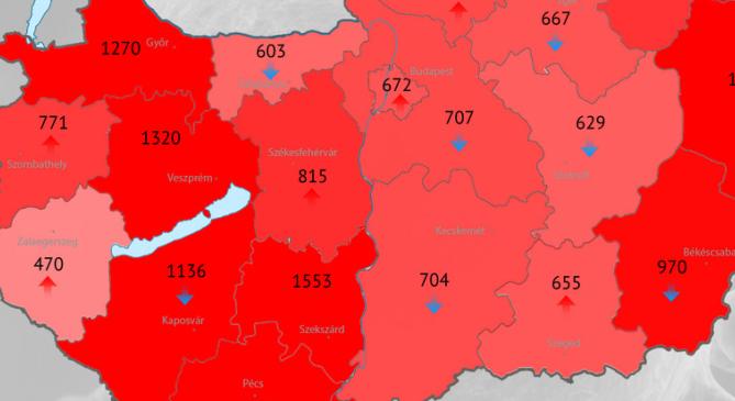 A Dunántúlon és keleten tombol leginkább az influenza