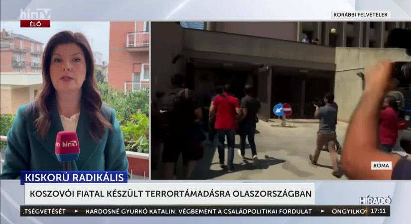 Koszovói fiatal készült terroristatámadásra Olszországban  videó