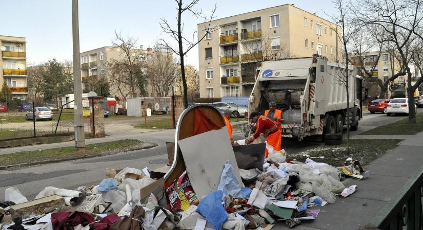 A Mohu közzétette, mikor és hol keződik az idei lomtalanitási szezon Budapesten