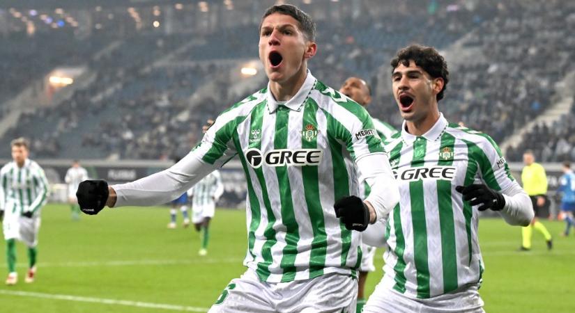 KL: második félidei játékának köszönhetően simán nyert a Real Betis, hiába vezetett a Topolya, kétgólos hátrányból várhatják a visszavágót! – Eredmények