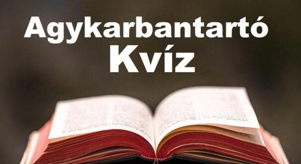 Agykarbantartó kvíz: Te is azok közé tartozol, akik ennek a tesztnek legalább a felét teljesítik? (912)