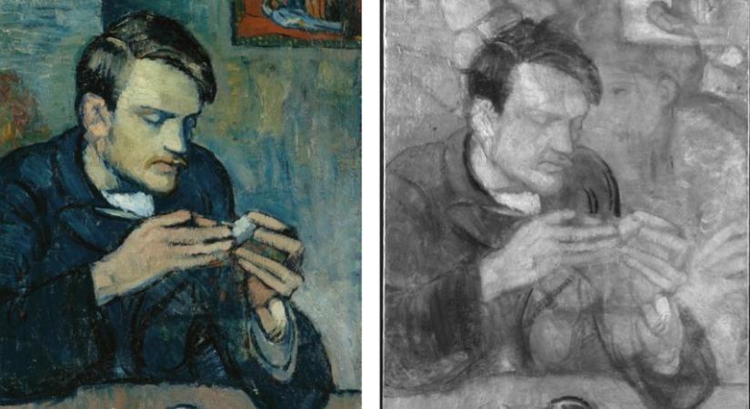 Titokzatos nő portréját találták meg egy Picasso-kép festékrétegei alatt