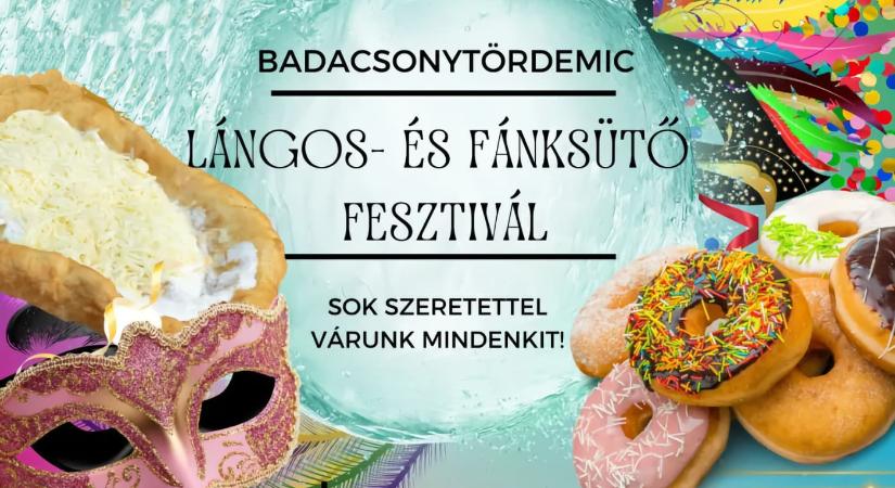 Lángos- és Fánksütő Fesztivál 2025 Badacsony