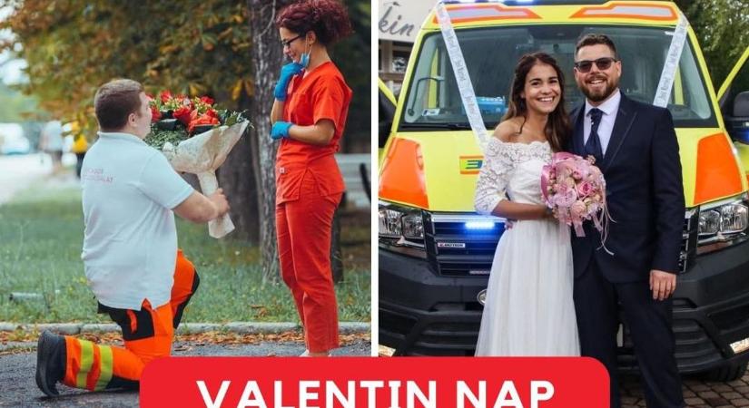 A rendőrök és a mentők üzenete Valentin napra!