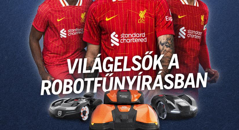 A HUSQVARNA ÉS AZ LIVERPOOL GLOBÁLIS PARTNERSÉGE