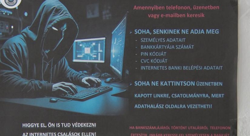 Ne kattintsunk rá azonnal – Az online csalásokra figyelmeztet a rendőrség