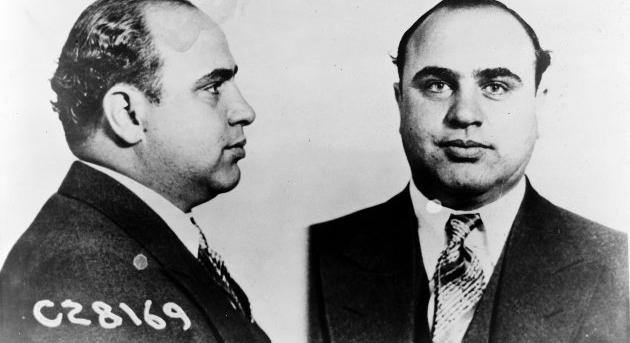 Csupán adócsalás miatt sikerült börtönbe juttatni Al Capone-t