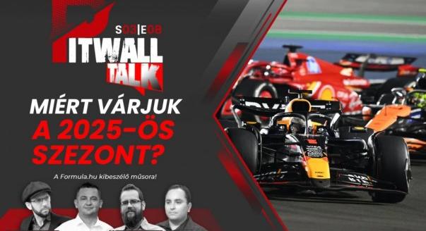 Pitwall Talk: Miért várjuk a 2025-ös F1-es szezont?