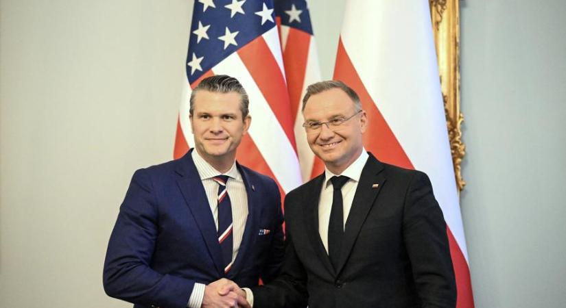 Pete Hegseth: Lengyelország példaértékű európai szövetséges