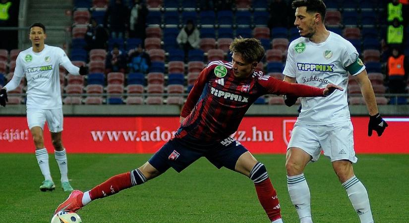 Ezúttal is alulmaradt a Fehérvár FC, a Győr nyerte a derbit