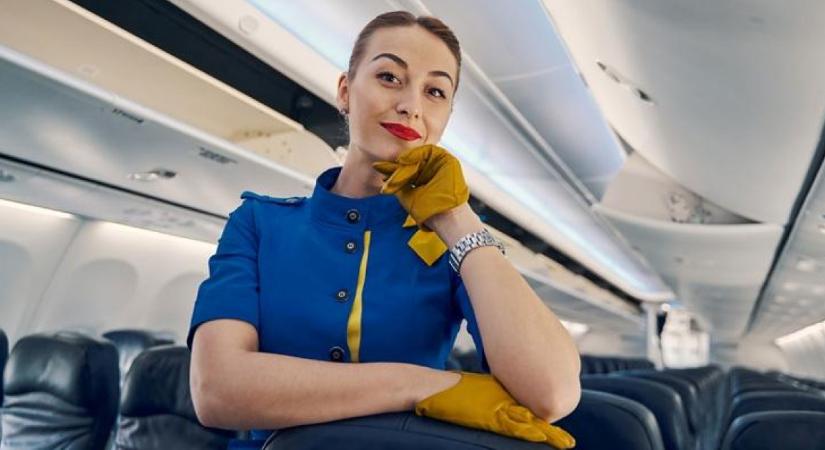 Utasszállítón szelfizett a stewardess: egy dolog mindenkinek szemet szúr - Fotó